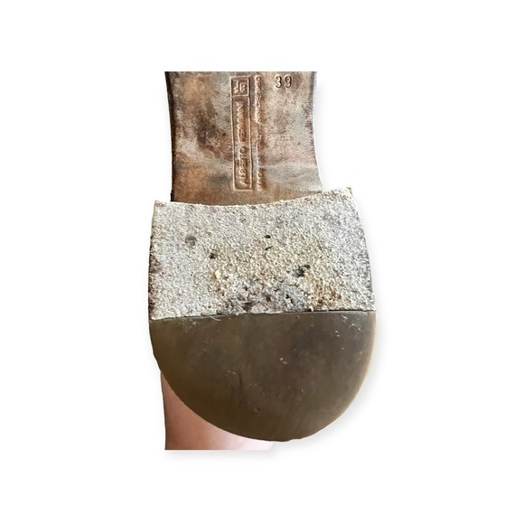 Alberto Fermani boots booties shoes brown black size 39 / 8 - Picture 8 of 10